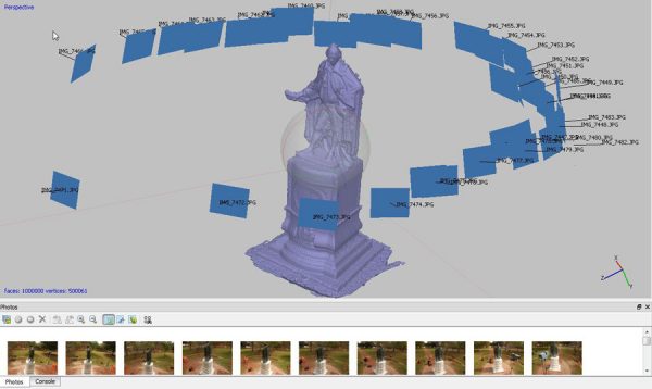 Công nghệ quét 3D Quan trắc Photogrammetry