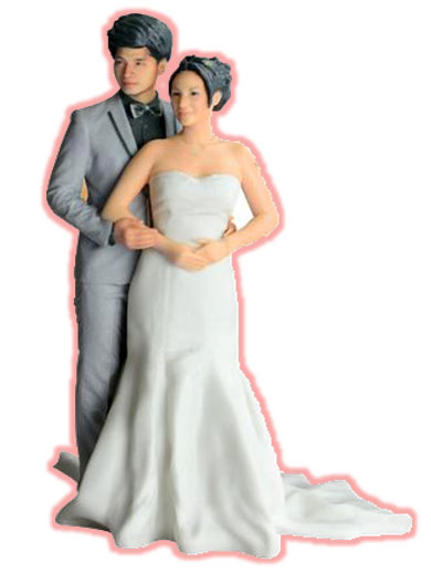 3D Printing Service - Wedding Statues