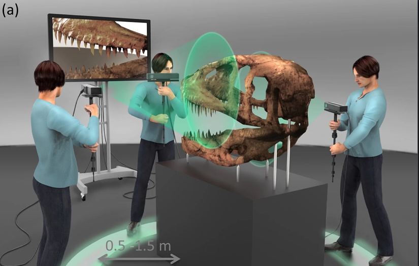 3D Scanning T-Rex Skull with Microsoft Kinect