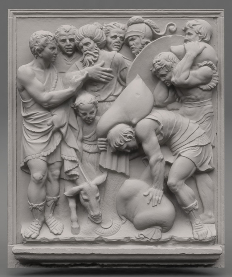 3D Scanning - Heritage Preservation- Carve Panel (San Petronio)