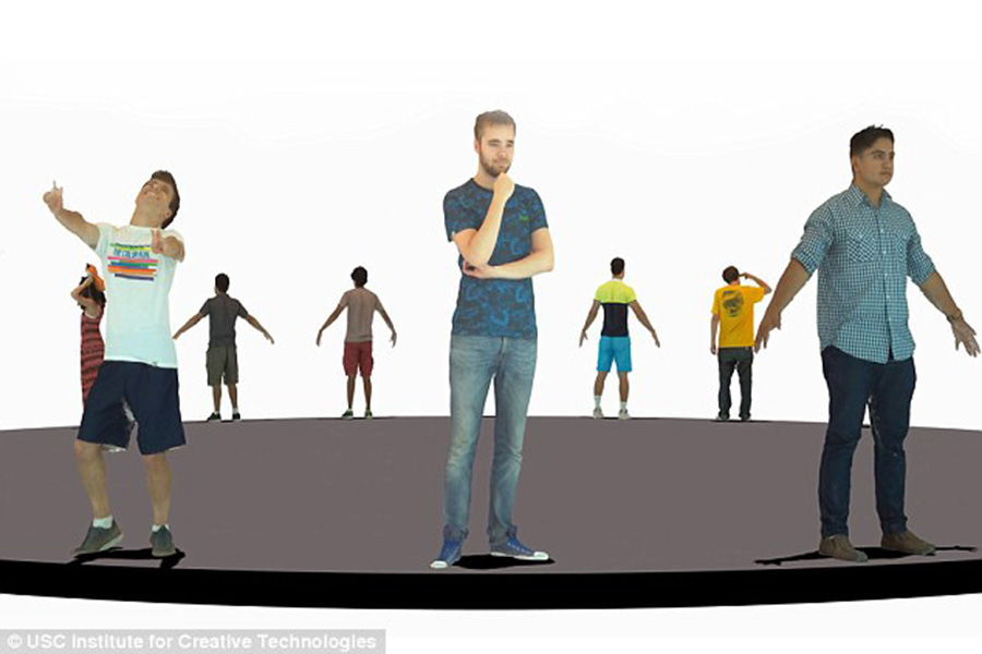 3D Scanning - Game Simulation - Simulation characters