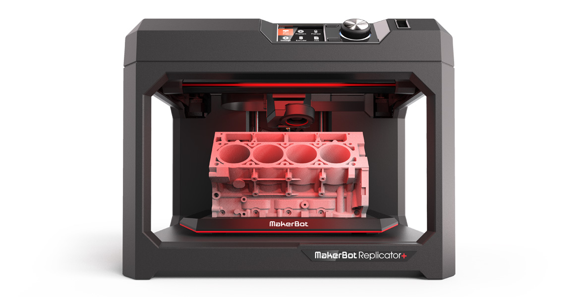 Five 3D Printers under $1600 - Makerbot Replicator