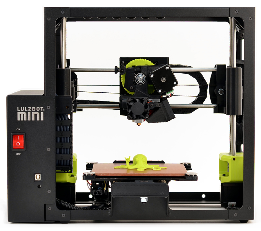 Five 3D Printers under $1600 - Lulzbot Mini Printer