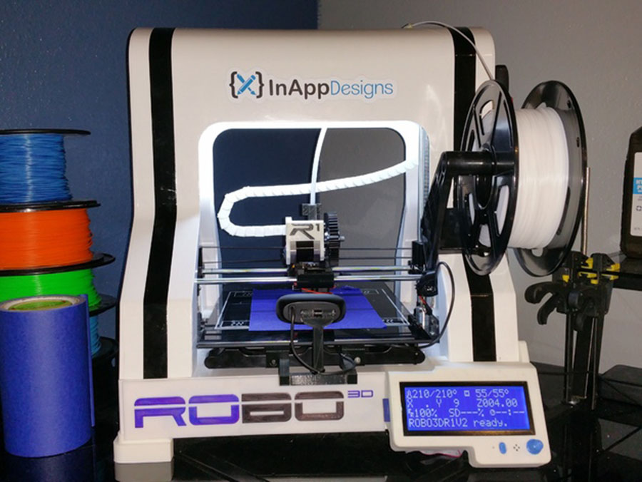 Five 3D Printers under $1600 - Robo 3D R1 Plus