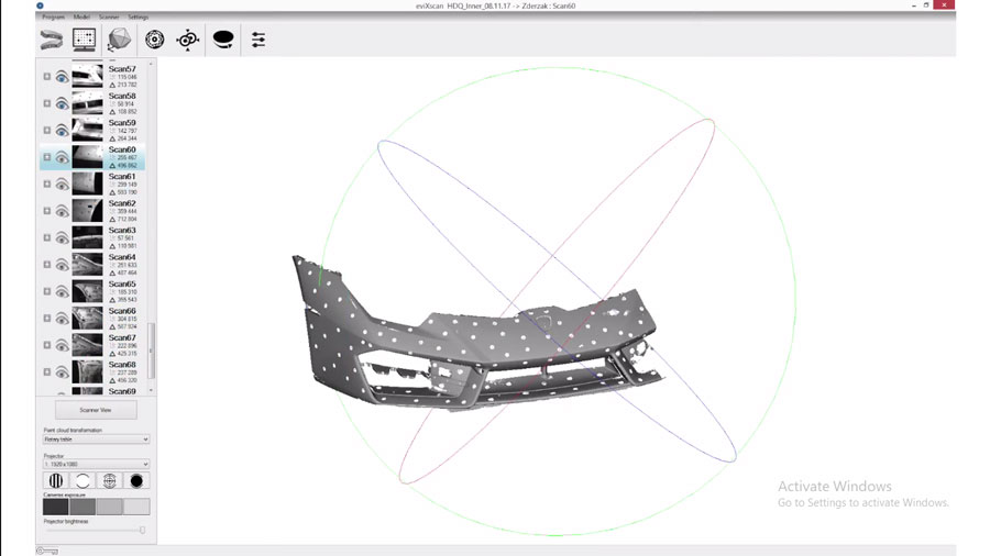 Reverse Engineering Car Bumper – Evatronix