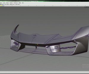 Reverse Engineering Car Bumper - Evatronix 5