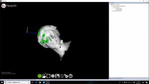 Quét 3D bề mặt tượng gốm sử dụng máy quét 3D cầm tay Thunk3D Fisher