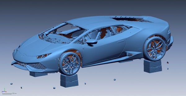 Quét 3D kiểm tra chất lượng trong công nghiệp sản xuất ô tô