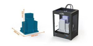 Máy in 3D nhiệt độ cao CreatBot DE Plus