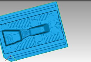 Kiểm tra chất lượng sản xuất gầm xe ô tô Mercedes bằng máy scan 3D 
