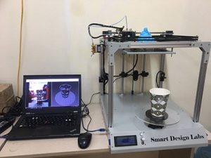 Sản phẩm 2 trong 1 - Máy in 3D tích hợp Máy quét 3D