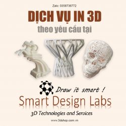 Công nghệ in 3d tại Smart Design Labs